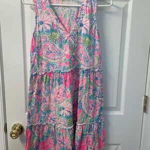 Lilly Pulitzer Colorful Paisley Dress